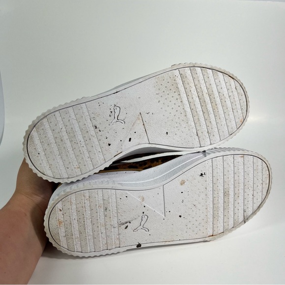Puma Women's Carina Animal Mix Platform Cheetah Zeebra Stripe Sneakers 6.5 - Picture 6 of 7